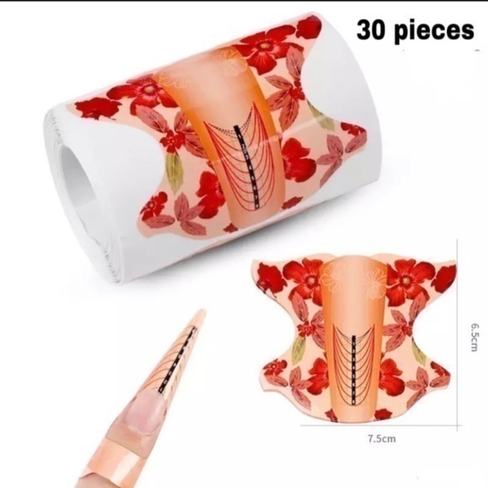 30 pc paper nail forms